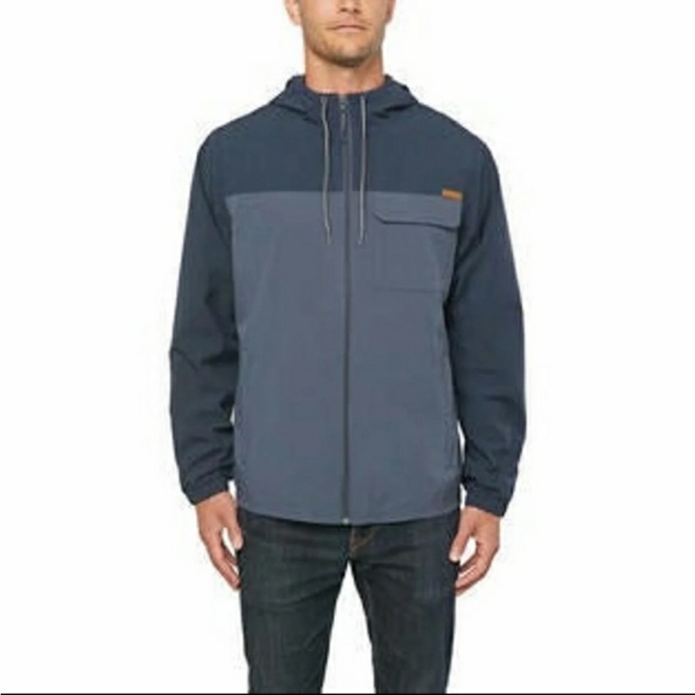Voyager Men's Windwear Hooded Jacket Meteorite
